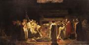 Jeles-Eugene Lenepveu The Martyrs in the Catacombs Spain oil painting artist